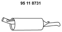 Амортизатор EBERSPÄCHER 95 11 8731